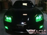 Oracle Chevrolet Corvette C6 05-13 LED Fog Halo Kit - ColorSHIFT thumbnail 9