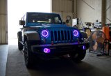 Oracle Jeep Wrangler 07-17 LED Fog Light Kit - ColorSHIFT thumbnail 7
