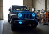 Oracle Jeep Wrangler 07-17 LED Fog Light Kit - ColorSHIFT thumbnail 9