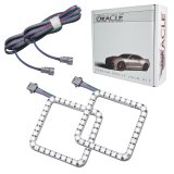 Oracle Ford F-250/350 05-07 LED Fog Halo Kit - ColorSHIFT thumbnail 4