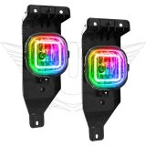 Oracle Ford F-250/350 05-07 LED Fog Halo Kit - ColorSHIFT thumbnail 6