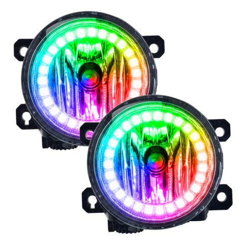 Oracle Honda CRZ 10-16 LED Fog Light Halo Kit - ColorSHIFT thumbnail 8