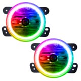 Oracle Jeep Renegade 15-20 LED Fog Halo Kit - ColorSHIFT thumbnail 8