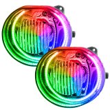 Oracle Jeep Liberty 02-04 LED Fog Light Halo Kit - ColorSHIFT thumbnail 6