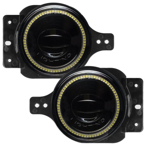 Oracle Jeep Wrangler JL/Gladiator JT Sport High Performance W LED Fog Lights - White thumbnail 2