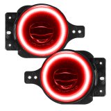 Oracle Jeep Wrangler JL/Gladiator JT Sport High Performance W LED Fog Lights - Red thumbnail 1