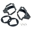 Oracle Jeep JK Fog Light to Cube Light Conversion Mount Brackets (Pair) w/ Bezel thumbnail 9