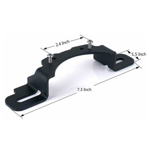 Oracle LED Fog Light Adapter Brackets for Steel Bumper Wrangler thumbnail 8