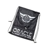 Oracle Draw String Bag - Black/Silver thumbnail 1