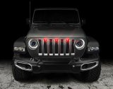 Oracle Pre-Runner Style LED Grille Kit for Jeep Wrangler JL - Red thumbnail 2