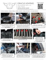 Oracle Pre-Runner Style LED Grille Kit for Jeep Gladiator JT - Blue thumbnail 8
