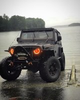 Oracle 7in High Powered LED Headlights - Black Bezel - ColorSHIFT 2.0 thumbnail 6
