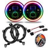 Oracle Jeep Wrangler JL/Gladiator JT 7in. High Powered LED Headlights (Pair) ColorSHIFT thumbnail 1