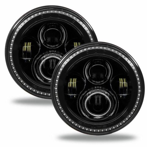 Oracle Jeep Wrangler JL/Gladiator JT 7in. High Powered LED Headlights (Pair) - Dynamic thumbnail 4