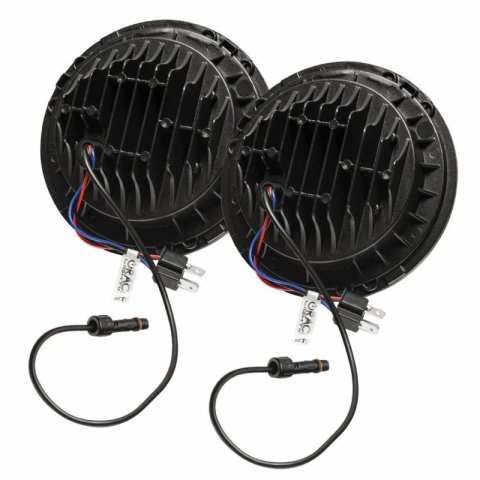 Oracle Jeep Wrangler JL/Gladiator JT 7in. High Powered LED Headlights (Pair) - Dynamic thumbnail 8