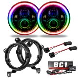 Oracle Jeep Wrangler JL/JT 7in. High Powered LED Headlights (Pair) - w/ BC1 Controller thumbnail 2