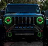 Oracle Oculus Bi-LED Projector Headlights for Jeep JL/Gladiator JT - ColorSHIFT thumbnail 6