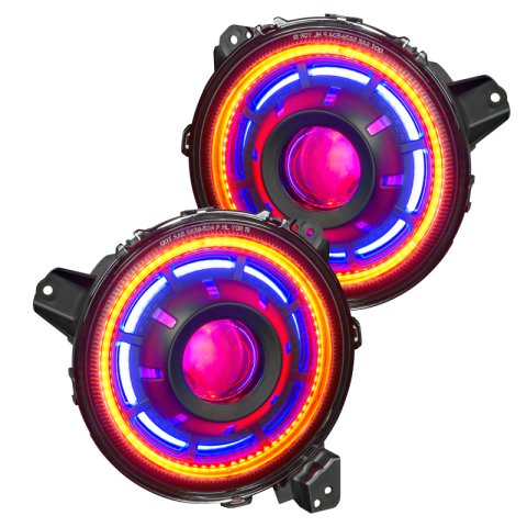 Oracle Oculus Bi-LED Projector Headlights for Jeep JL/Gladiator JT - w/o Controller thumbnail 1