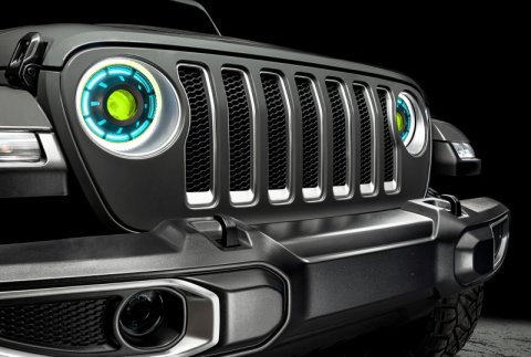 Oracle Oculus Bi-LED Projector Headlights for Jeep JL/Gladiator JT - w/o Controller thumbnail 5