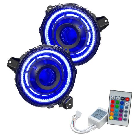 Oracle Oculus Bi-LED Projector Headlights for Jeep JL/Gladiator JT - w/ Simple Controller thumbnail 2