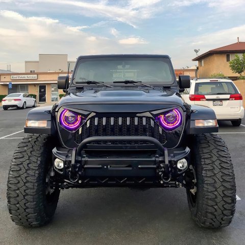 Oracle Oculus Bi-LED Projector Headlights for Jeep JL/Gladiator JT - w/ Simple Controller thumbnail 9