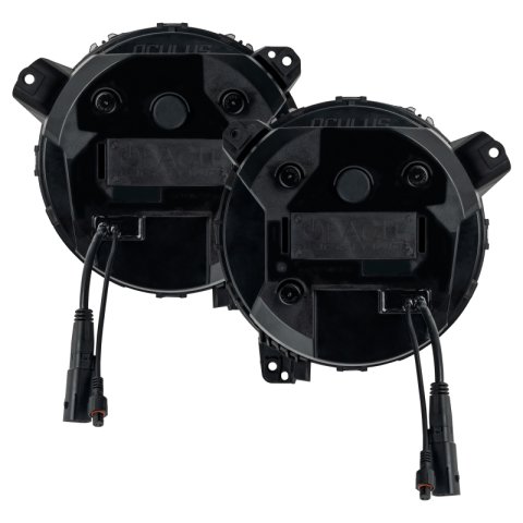 Oracle Jeep Wrangler JL Oculus Bi-LED Projector Headlights- Graphite Metallic - 5500K thumbnail 3