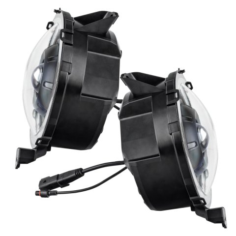 Oracle Jeep Wrangler JL Oculus Bi-LED Projector Headlights- Graphite Metallic - 5500K thumbnail 7