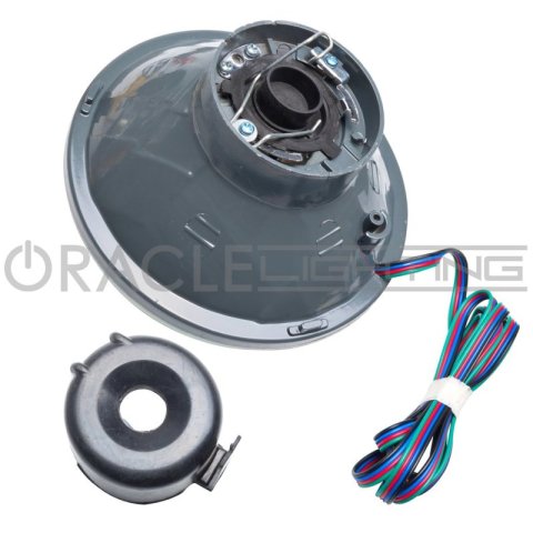 Oracle Pre-Installed Lights 5.75 IN. Sealed Beam - ColorSHIFT Halo thumbnail 3