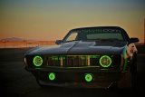 Oracle Pre-Installed Lights 7 IN. Sealed Beam - Green Halo thumbnail 4