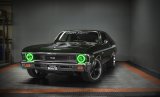 Oracle Pre-Installed Lights 7 IN. Sealed Beam - Green Halo thumbnail 5