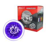 Oracle Pre-Installed Lights 7 IN. Sealed Beam - UV/Purple Halo thumbnail 1