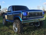 Oracle Pre-Installed Lights 7x6 IN. Sealed Beam - Blue Halo thumbnail 5