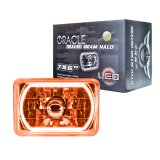 Oracle Pre-Installed Lights 7x6 IN. Sealed Beam - Amber Halo thumbnail 2