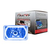 Oracle Pre-Installed Lights 4x6 IN. Sealed Beam - Blue Halo thumbnail 1