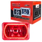 Oracle Pre-Installed Lights 4x6 IN. Sealed Beam - Red Halo thumbnail 3