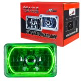 Oracle Pre-Installed Lights 4x6 IN. Sealed Beam - Green Halo thumbnail 3