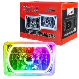 Oracle Pre-Installed Lights 4x6 IN. Sealed Beam - ColorSHIFT Halo thumbnail 4