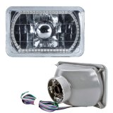Oracle Pre-Installed Lights 4x6 IN. Sealed Beam - ColorSHIFT Halo thumbnail 5