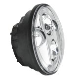 Oracle 5.75in 40W Replacement LED Headlight - Chrome thumbnail 5