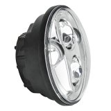 Oracle 5.75in 40W Replacement LED Headlight - Chrome thumbnail 6