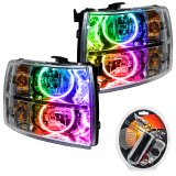 Oracle 07-13 Chevrolet Silverado SMD HL - Round Style - ColorSHIFT thumbnail 1