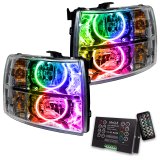 Oracle 07-13 Chevrolet Silverado SMD HL - Round Style - ColorSHIFT w/ 2.0 Controller thumbnail 1