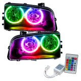 Oracle 05-10 Dodge Charger SMD HL (Non-HID) - ColorSHIFT w/ Simple Controller thumbnail 1
