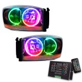 Oracle 06 Dodge Ram SMD HL - Black - ColorSHIFT w/ 2.0 Controller thumbnail 1