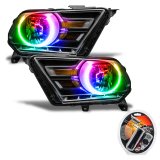 Oracle 10-14 Ford Mustang HL (Non-HID) - ColorSHIFT thumbnail 3