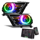Oracle 10-14 Ford Mustang HL (Non-HID) - ColorSHIFT w/ 2.0 Controller thumbnail 3