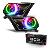 Oracle 10-14 Ford Mustang HL (Non-HID) - ColorSHIFT w/ BC1 Controller thumbnail 2
