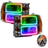 Oracle 07-13 GMC Sierra SMD HL - Square Ring Design - ColorSHIFT thumbnail 1