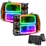 Oracle 07-13 GMC Sierra SMD HL - Square Ring Design - ColorSHIFT w/ 2.0 Controller thumbnail 2
