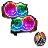 Oracle 08-10 Jeep Grand Cherokee SMD HL (Non-HID) - ColorSHIFT thumbnail 2